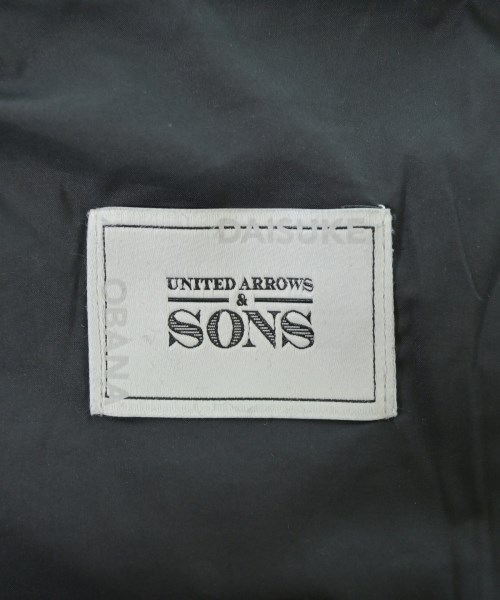 UNITED ARROWS&SONS（ユナイテッドアローズアンドサンズ）ブルゾン 黒 サイズ:L メンズ/2200646102016