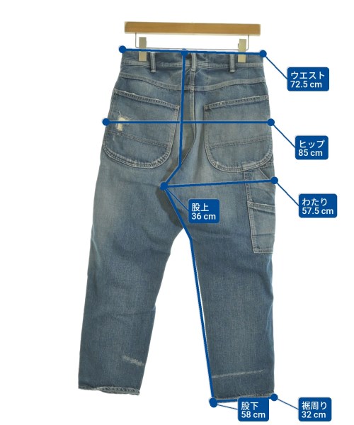 UNITED ARROWS&SONS（ユナイテッドアローズアンドサンズ）デニムパンツ 青 サイズ:S メンズ/2200647422052