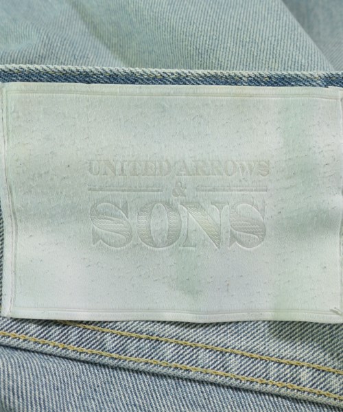 UNITED ARROWS&SONS（ユナイテッドアローズアンドサンズ）デニムパンツ 青 サイズ:S メンズ/2200647422069