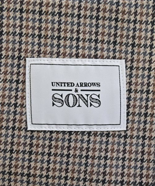 UNITED ARROWS&SONS（ユナイテッドアローズアンドサンズ）テーラードジャケット 茶 サイズ:S レディース/2200640055318