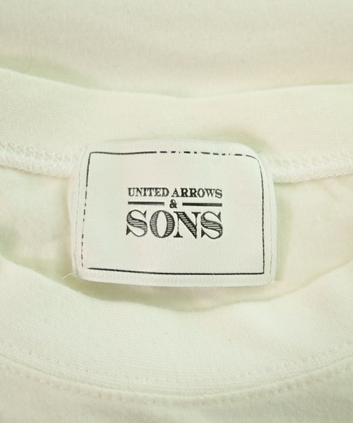 UNITED ARROWS&SONS（ユナイテッドアローズアンドサンズ）Tシャツ・カットソー 白 サイズ:XL メンズ/2200650104228