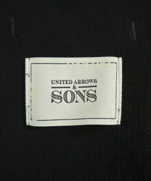 UNITED ARROWS&SONS（ユナイテッドアローズアンドサンズ）カジュアルシャツ 黒 サイズ:L メンズ/2200635649058