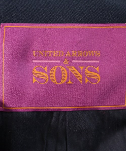 UNITED ARROWS&SONS（ユナイテッドアローズアンドサンズ）カジュアルジャケット 紺 サイズ:L メンズ/2200653253015