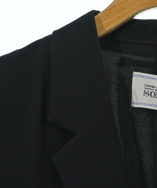 UNITED ARROWS&SONS（ユナイテッドアローズアンドサンズ）カジュアルジャケット 黒 サイズ:M メンズ/2200654226032