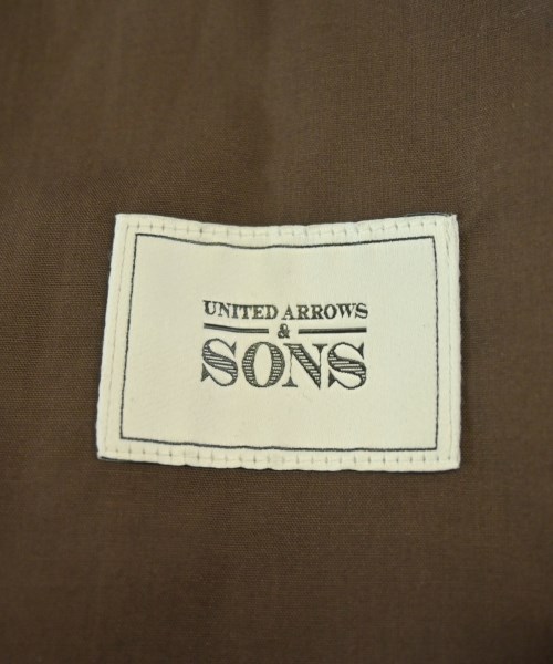 UNITED ARROWS&SONS（ユナイテッドアローズアンドサンズ）スラックス 茶 サイズ:S メンズ/2200700734283