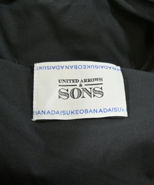 UNITED ARROWS&SONS（ユナイテッドアローズアンドサンズ）ダウンコート 黒 サイズ:L メンズ/2200690538120