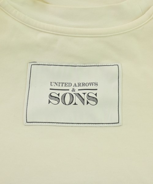 UNITED ARROWS&SONS（ユナイテッドアローズアンドサンズ）Tシャツ・カットソー 白 サイズ:S メンズ/2200703327222