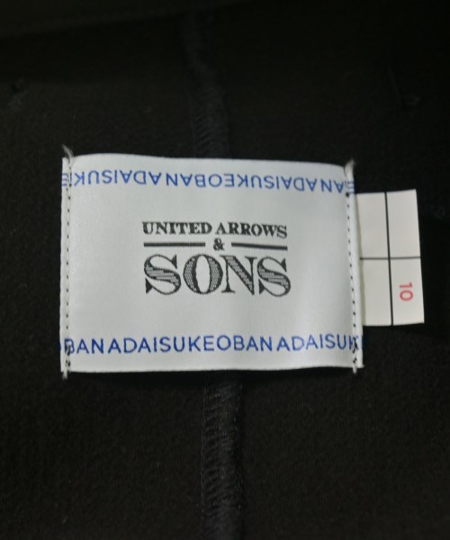 UNITED ARROWS&SONS（ユナイテッドアローズアンドサンズ）ジャケット 黒 サイズ:S メンズ/2200707968032