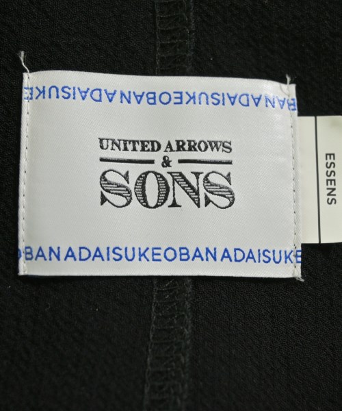 UNITED ARROWS&SONS（ユナイテッドアローズアンドサンズ）ジャケット 黒 サイズ:S メンズ/2200707968049