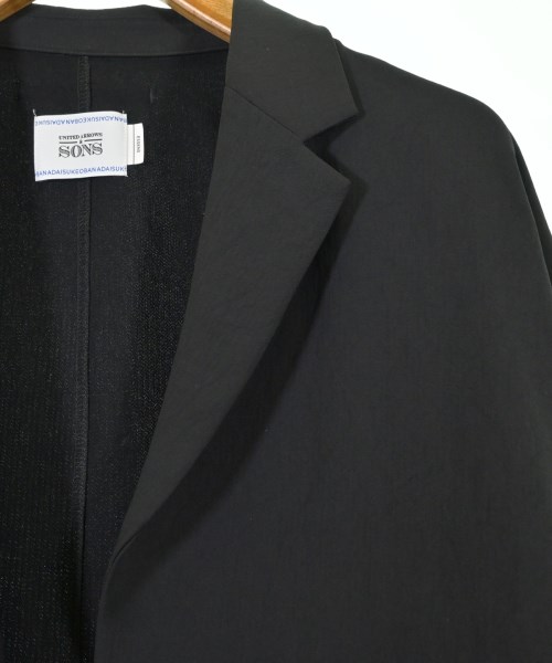 UNITED ARROWS&SONS（ユナイテッドアローズアンドサンズ）ジャケット 黒 サイズ:S メンズ/2200707968049