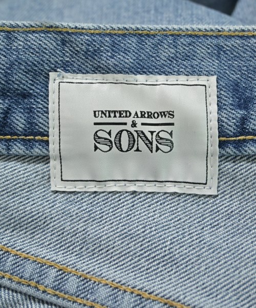 UNITED ARROWS&SONS（ユナイテッドアローズアンドサンズ）デニムパンツ 紺 サイズ:S メンズ/2200663255047
