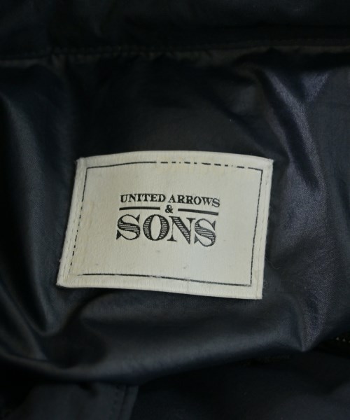 UNITED ARROWS&SONS（ユナイテッドアローズアンドサンズ）ダウンジャケット/ダウンベスト 紺 サイズ:M メンズ/2200664377014
