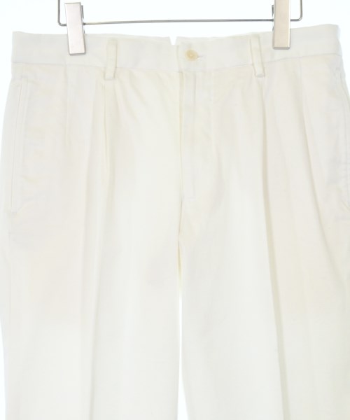 UNITED ARROWS&SONS（ユナイテッドアローズアンドサンズ）スラックス 白 サイズ:46(M位) メンズ/2200666551245