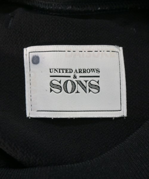 UNITED ARROWS&SONS（ユナイテッドアローズアンドサンズ）Tシャツ・カットソー 黒 サイズ:L メンズ/2200653435374