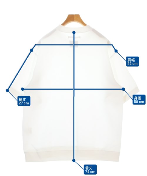 UNITED ARROWS&SONS（ユナイテッドアローズアンドサンズ）Tシャツ・カットソー 白 サイズ:L メンズ/2200653435404