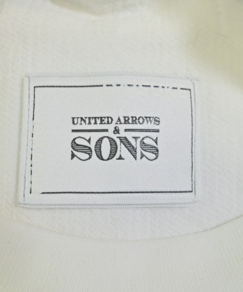 UNITED ARROWS&SONS（ユナイテッドアローズアンドサンズ）Tシャツ・カットソー 白 サイズ:L メンズ/2200653435411