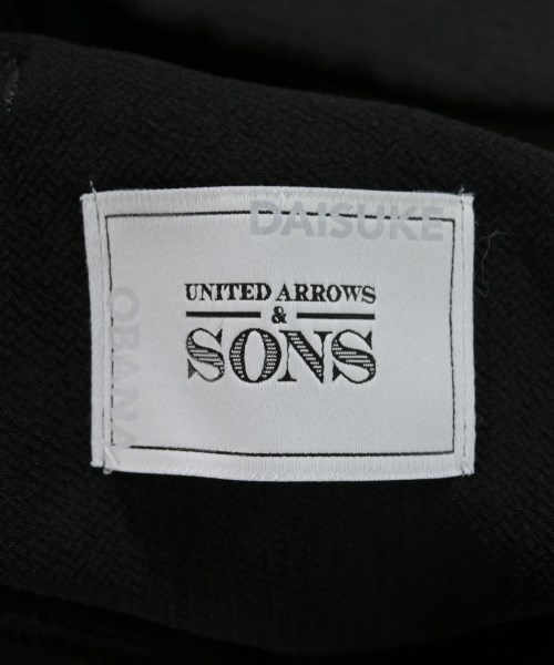 UNITED ARROWS&SONS（ユナイテッドアローズアンドサンズ）パーカー 黒 サイズ:M メンズ/2200653435442