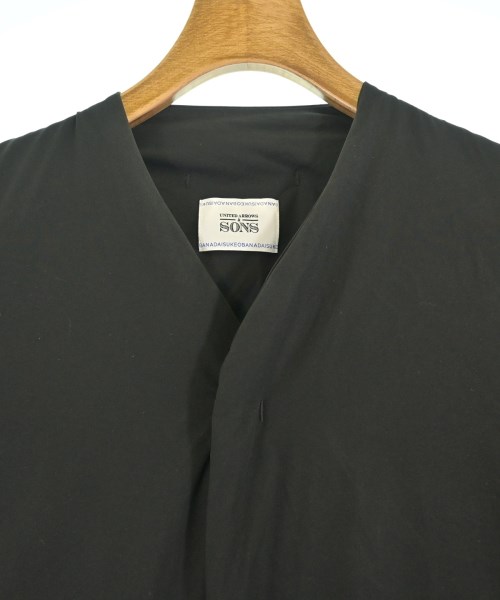 UNITED ARROWS&SONS（ユナイテッドアローズアンドサンズ）ダウンジャケット/ダウンベスト 黒 サイズ:M メンズ/2200664390044