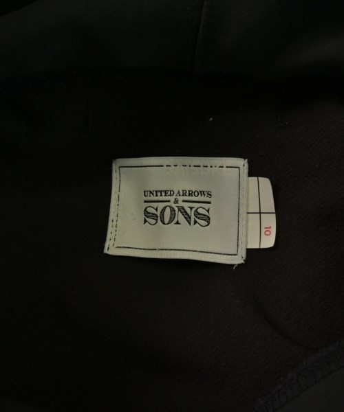 UNITED ARROWS&SONS（ユナイテッドアローズアンドサンズ）パーカー 黒 サイズ:S メンズ/2200669250022