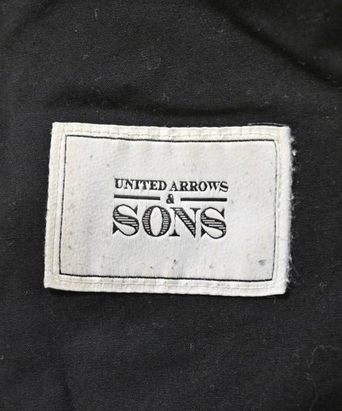 UNITED ARROWS&SONS（ユナイテッドアローズアンドサンズ）カーゴパンツ 黒 サイズ:S メンズ/2200668925044
