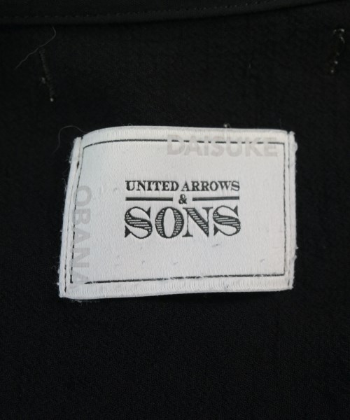 UNITED ARROWS&SONS（ユナイテッドアローズアンドサンズ）Tシャツ・カットソー 黒 サイズ:L メンズ/2200728260108