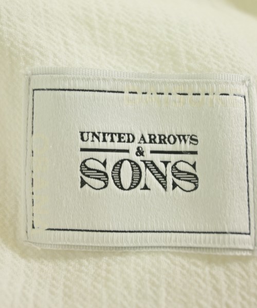UNITED ARROWS&SONS（ユナイテッドアローズアンドサンズ）ポロシャツ 白 サイズ:S メンズ/2200730402060