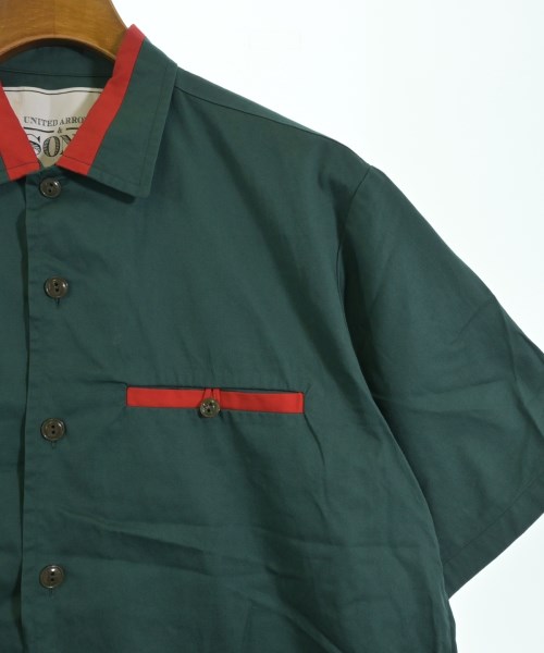 UNITED ARROWS&SONS（ユナイテッドアローズアンドサンズ）カジュアルシャツ 緑 サイズ:-(M位) メンズ/2200726134029