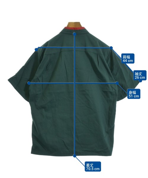 UNITED ARROWS&SONS（ユナイテッドアローズアンドサンズ）カジュアルシャツ 緑 サイズ:-(M位) メンズ/2200726134029