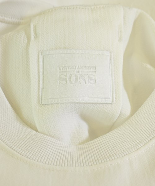 UNITED ARROWS&SONS（ユナイテッドアローズアンドサンズ）Tシャツ・カットソー 白 サイズ:M メンズ/2200716034094