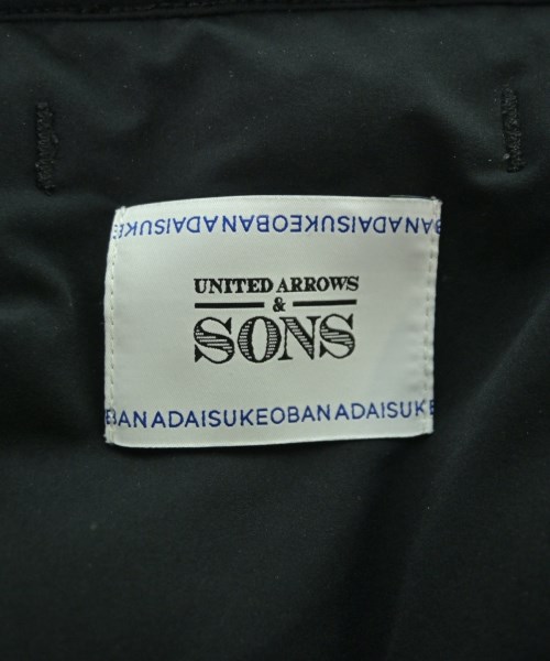 UNITED ARROWS&SONS（ユナイテッドアローズアンドサンズ）ダウンジャケット/ダウンベスト 黒 サイズ:L メンズ/2200723244011