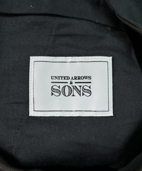 UNITED ARROWS&SONS（ユナイテッドアローズアンドサンズ）スラックス 茶 サイズ:M メンズ/2200726176050