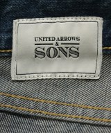 UNITED ARROWS&SONS（ユナイテッドアローズアンドサンズ）デニムパンツ 青 サイズ:L メンズ/2200682432016