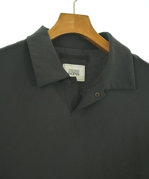 UNITED ARROWS&SONS（ユナイテッドアローズアンドサンズ）ポロシャツ グレー サイズ:L メンズ/2200678634073