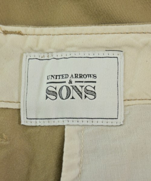 UNITED ARROWS&SONS（ユナイテッドアローズアンドサンズ）チノパン ベージュ サイズ:XL メンズ/2200686647096