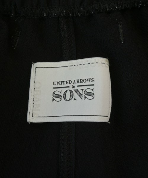 UNITED ARROWS&SONS（ユナイテッドアローズアンドサンズ）ショートパンツ 黒 サイズ:L メンズ/2200689095047