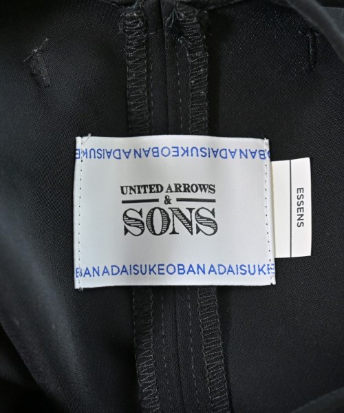 UNITED ARROWS&SONS（ユナイテッドアローズアンドサンズ）ワンピース 黒 サイズ:S レディース/2200682018081