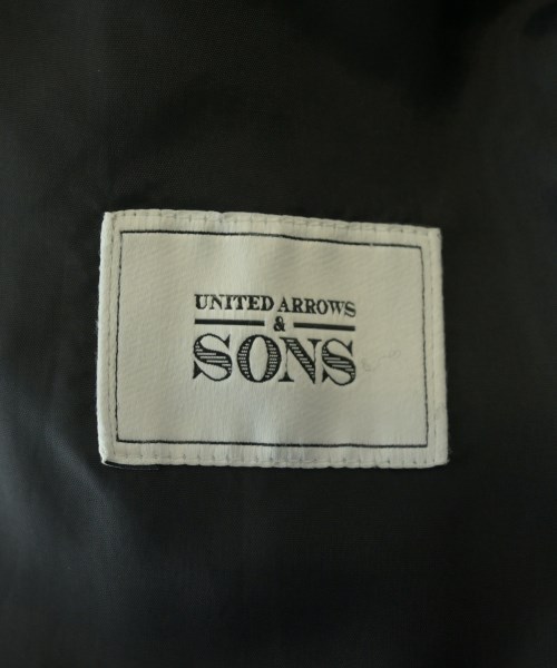 UNITED ARROWS&SONS（ユナイテッドアローズアンドサンズ）カジュアルジャケット 黒 サイズ:XL メンズ/2200689739026