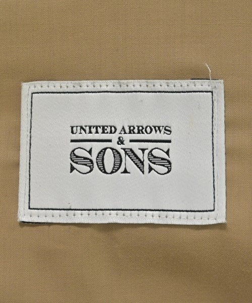 UNITED ARROWS&SONS（ユナイテッドアローズアンドサンズ）カジュアルシャツ ベージュ サイズ:S メンズ/2200688576196