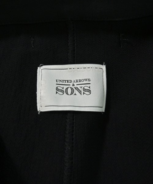 UNITED ARROWS&SONS（ユナイテッドアローズアンドサンズ）ジャケット 黒 サイズ:M メンズ/2200692414040