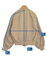 QUINOA BOUTIQUE（キヌアブティック）ブルゾン 茶 サイズ:F レディース/2200628388018