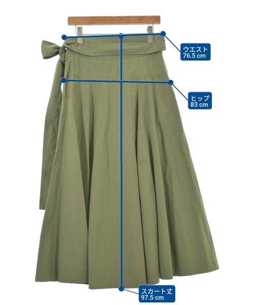 QUINOA BOUTIQUE（キヌアブティック）ロング・マキシ丈スカート カーキ サイズ:-(M位) レディース/2200615683010