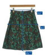 BLUE DE BRESSE（ブルーデブレス）ひざ丈スカート 緑 サイズ:36(S位) レディース/2200631580058