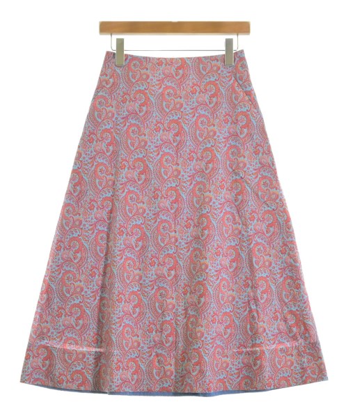 AQUA FITS（アクアフィッツ）ロング・マキシ丈スカート 青 サイズ:1(S位) レディース/2200613912044