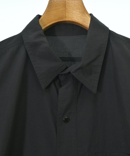 AQUA FITS（アクアフィッツ）シャツワンピース 黒 サイズ:F レディース/2200718516062