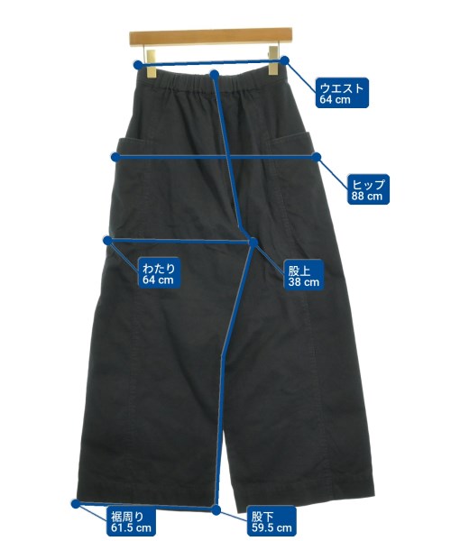 AQUA FITS（アクアフィッツ）チノパン 紺 サイズ:1(S位) レディース/2200725076085