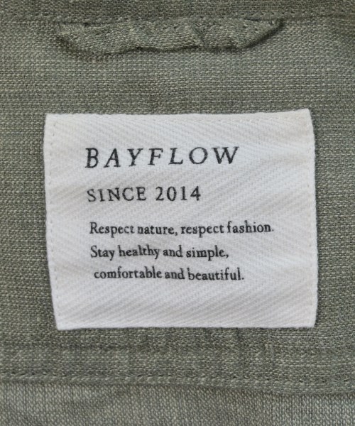 BAYFLOW（ベイフロー）カジュアルシャツ カーキ サイズ:4(L位) メンズ/2200554540030