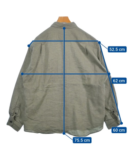 BAYFLOW（ベイフロー）カジュアルシャツ カーキ サイズ:4(L位) メンズ/2200554540030