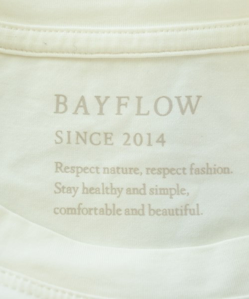 BAYFLOW（ベイフロー）Tシャツ・カットソー 白 サイズ:2(S位) レディース/2200632429097