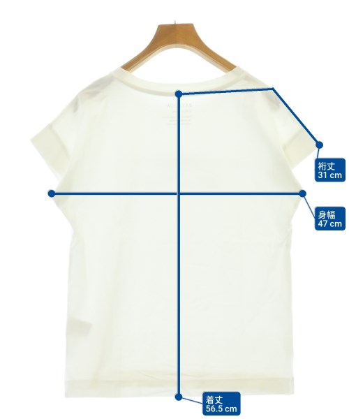 BAYFLOW（ベイフロー）Tシャツ・カットソー 白 サイズ:2(S位) レディース/2200632429097
