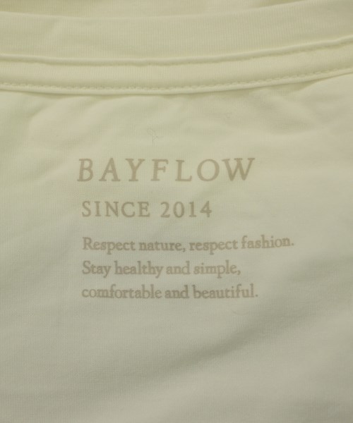 BAYFLOW（ベイフロー）Tシャツ・カットソー 白 サイズ:3(M位) レディース/2200624995098